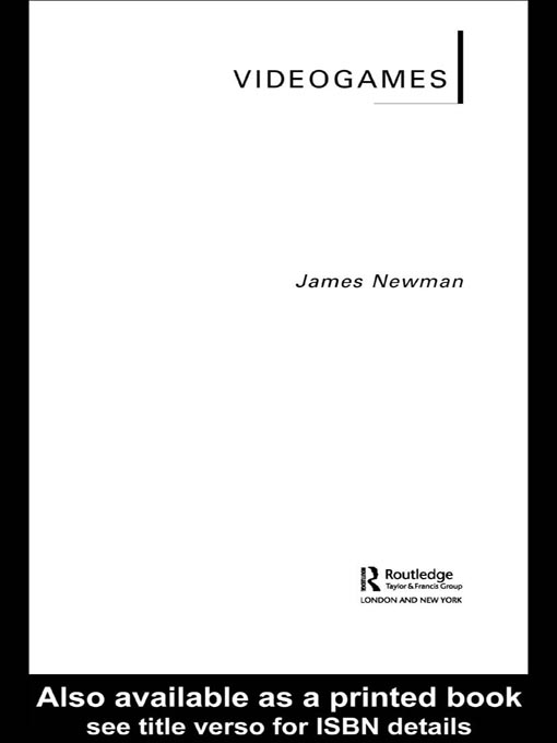 Title details for Videogames by James Newman - Available